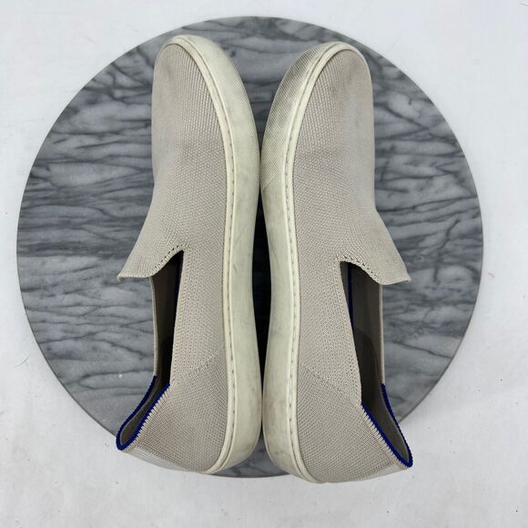 Rothys Shoes Womens 10 The Original Slip On Sneaker Ash Gray Loafer Casual Daily - Picture 6 of 12